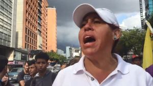Protestaron en Chacao contra juramentación ilegítima de Maduro (Video)