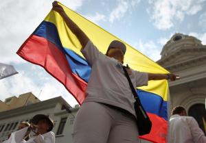 EN FOTOS: Comienzan manifestaciones en Colombia en rechazo al terrorismo