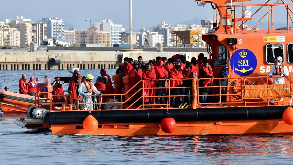 España rescata a más de 400 migrantes en los dos primeros días de 2019