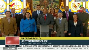 Gobernadores chavistas respaldan la juramentación ilegítima de Maduro #9Ene