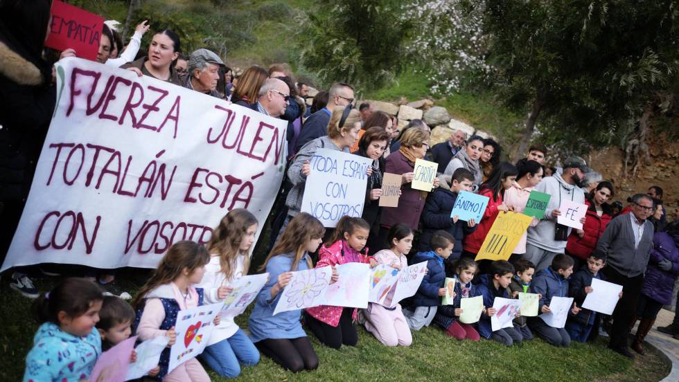 El rescate del niño español atrapado en un pozo podría durar días
