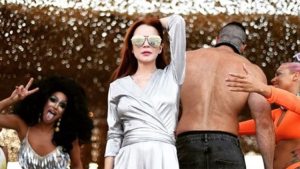 Lindsay Lohan a lo Marilyn Monroe: La foto desnuda que recuerda sus mejores tiempos