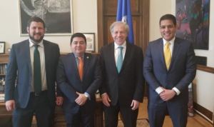Líderes políticos venezolanos se reunieron con Almagro para concretar el envío de ayuda humanitaria a Venezuela