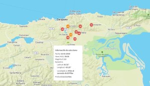 Registran seis sismos en El Pilar este miércoles #16Ene