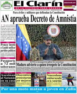 Portadas de este miércoles 16 de enero de 2019