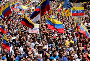 Opositores marchan este lunes en toda Venezuela para acompañar a Juan Guaidó