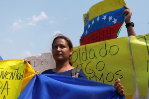 Venezolanos en Cúcuta también alzaron su voz en favor de la ayuda humanitaria #12Feb (Fotos+Videos)