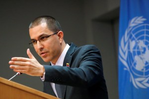 Arreaza rechazó extensión de la Misión de Verificación de la ONU en Venezuela (Comunicado)
