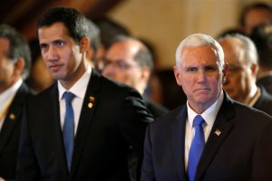 Mike Pence: Cualquier amenaza contra Guaidó tendrá una respuesta rápida