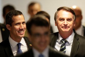 Bolsonaro a Guaidó: Cuenten con nosotros para la recuperación económica de Venezuela