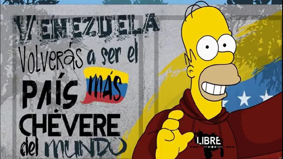D’oh! Hasta Homero Simpson no quiere a Maduro e invita a todos al Venezuela Aid Live