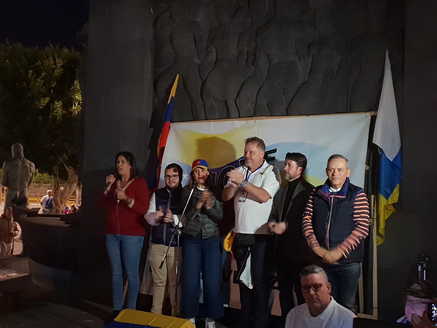 Venezolanos en Tenerife se unieron para apoyar en envío de ayuda humanitaria a Venezuela (Fotos)