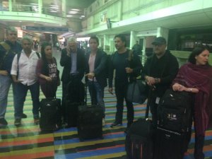 Jorge Ramos llegó al aeropuerto de Maiquetía (fotos)