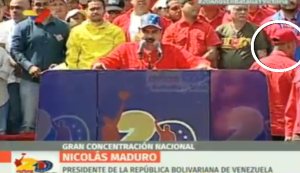 No confía ni en su gente: Centinelas en la tarima cuidan a Maduro de su circulo más cercano (FOTODETALLE)
