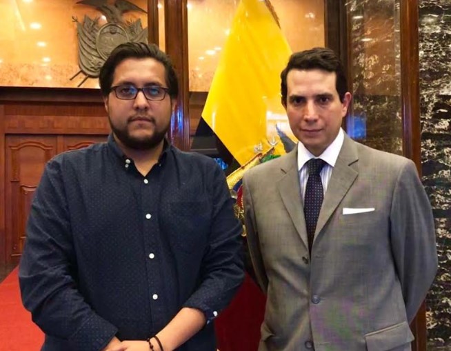 Embajador en Ecuador designado por Guaidó recibió cartas credenciales