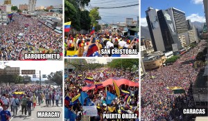 Venezuela vuelve a desbordarse en contra de Maduro y a favor de la ayuda humanitaria #12Feb
