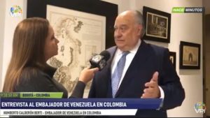Calderón Berti entregará cartas credenciales ante gobierno colombiano el #21Feb