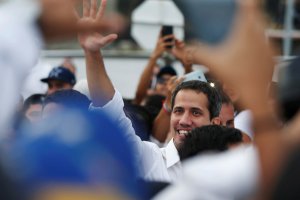 Juan Guaidó estuvo en megaconcierto #VenezuelaAidLive (Fotos+Videos)