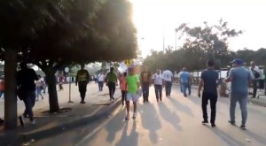 EN VIDEO: Así está el puente internacional Simón Bolívar a la espera de la llegada de ayuda humanitaria