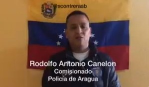 Comisario de PoliAragua reconoce a Juan Guaidó como presidente encargado de Venezuela