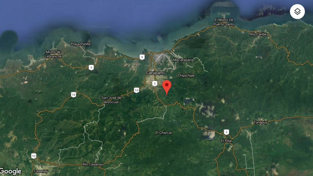 Sismo de magnitud 4.1 se registró en Carúpano