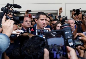 Presidente encargado Juan Guaidó entra a Venezuela desafiando al régimen de Maduro (Fotos) #4Mar
