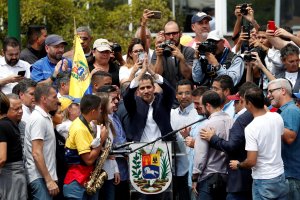 Juan Guaidó en Las Mercedes: Aquí estoy… ahora el juego es otro #4Mar