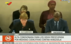 ¡La verdad en VTV! Transmitieron la acusación de Bachelet sobre “colectivos que asesinan” (VIDEO)