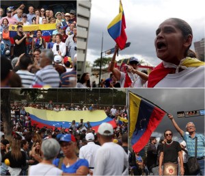 Venezolanos acataron el llamado de Guaidó y salieron a protestar por los apagones  #12Mar