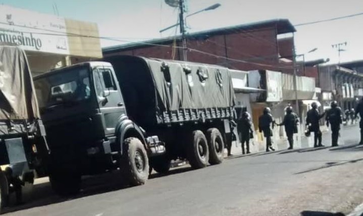¿Miedo? Militarizada Santa Elena de Uairén por los actos en honor a Chávez #5Mar (fotos)