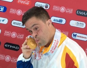 ¡Orgullo nacional! Natación venezolana se cuelga la dorada en las Olimpiadas Especiales Abu Dhabi 2019 (FOTOS)