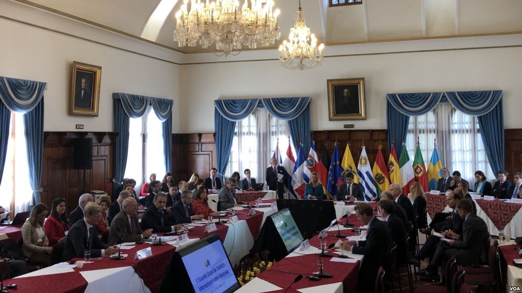 Inicia en Quito la II Reunión de Grupo de Contacto sobre Venezuela