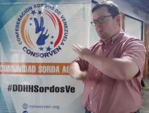 Organizaciones venezolanas dictarán cursos sobre lenguaje de señas por Zoom