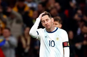 LA FOTO: El sufrimiento de Messi a manos de la Vinotinto en su regreso a la albiceleste