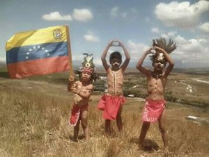 Niños pemones envían un mensaje a Venezuela (fotos y video)