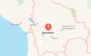 Sismo de magnitud 6,3 sacude a Bolivia, aún sin reportes de daños