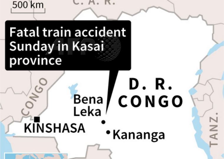 Al menos 24 muertos al descarrilarse un tren en República Democrática del Congo