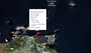 Sismo de magnitud 3.8 despertó a los habitantes de Güiria, estado Sucre #7Mar