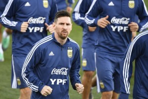 Messi llega a la concentración con Argentina en Madrid para duelo contra Venezuela