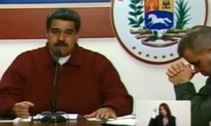 Maduro pidió a Dios interceder ante Trump y Padrino amarró todas las cruces (VIDEO)