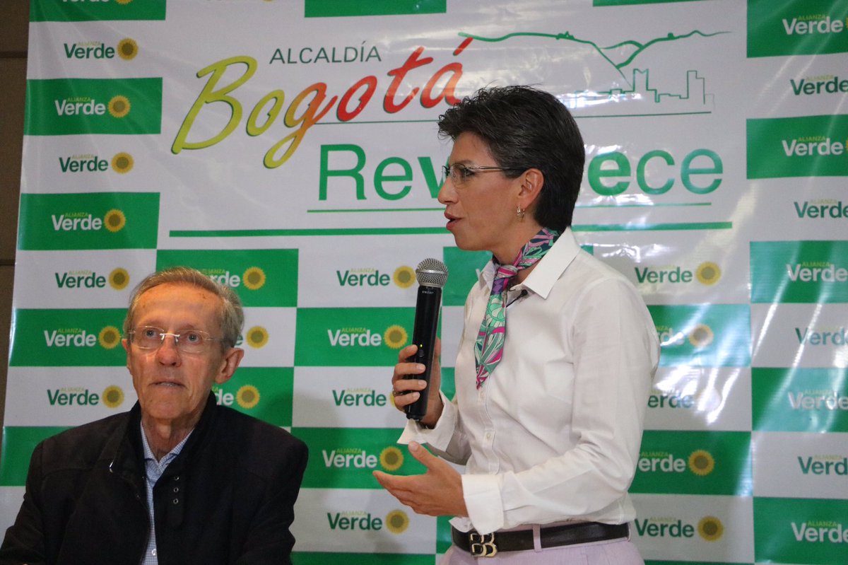 Claudia López será la candidata del Partido Alianza Verde para la Alcaldía de Bogotá