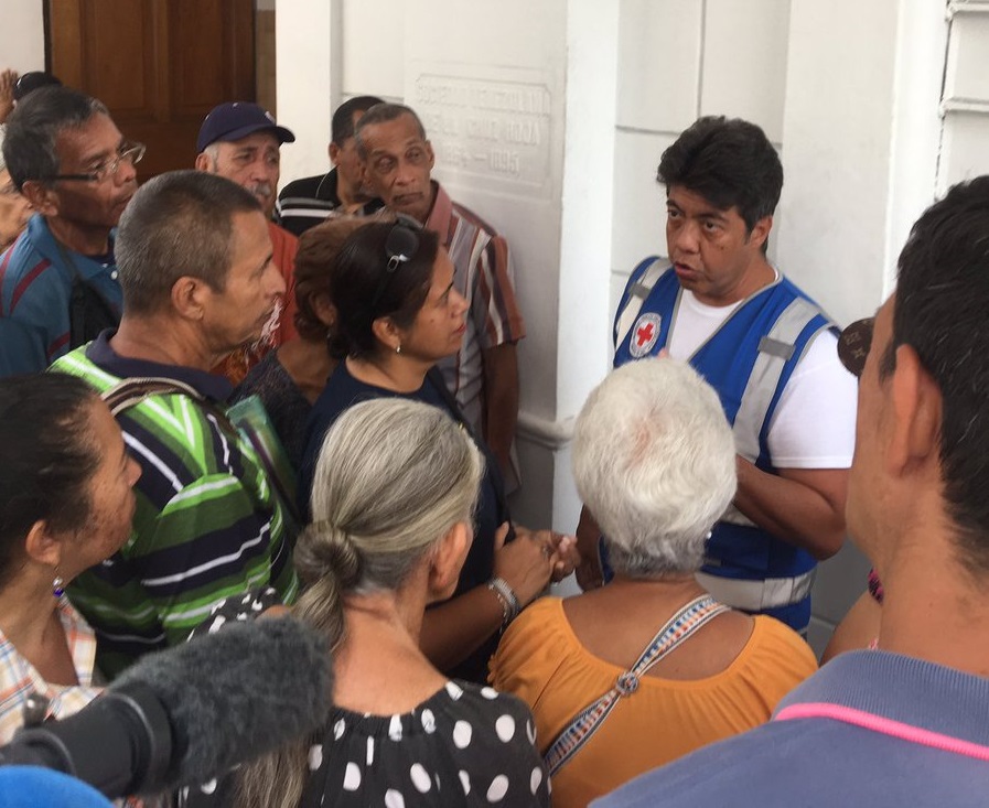 Cruz Roja Venezolana rebota a comisión de seguimiento de ayuda humanitaria al Ministerio de Salud (FOTOS)