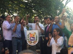 Juan Guaidó: Pueden agarrar su inhabilitación y hacer los que les dé la gana