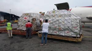EEUU en contacto con Guaidó para manejo de asistencia humanitaria (Videos)
