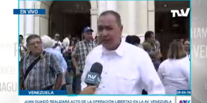 Richard Blanco denuncia que régimen de Maduro intenta sabotear actividad de Guaidó en Barquisimeto #28Abr