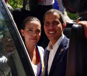 María Corina junto a Guaidó: Los ciudadanos estamos unidos y decididos para salvar a nuestro país