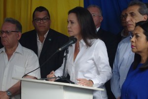 María Corina: Nuestros aliados tienen fuerzas muy superiores a las que respaldan a Maduro