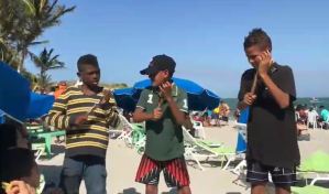 ¡Hay talento! Los niños cantores de las playas de Margarita que te sacarán una sonrisa (VIDEO)