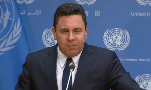 Moncada con más de lo mismo en la ONU: Ahora llorando por los comunistas gringos en la embajada
