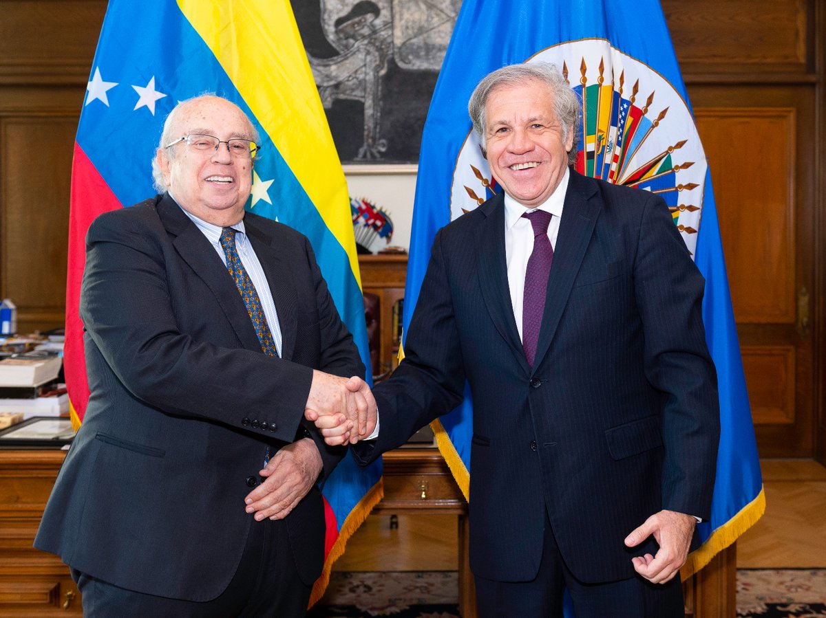 Gustavo Tarre Briceño presentó sus credenciales ante la OEA (fotos)
